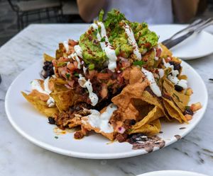 Nachos at Gracias Madre - WeHo in West Hollywood
