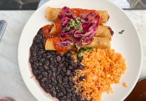 POTATO PIMENTO FLAUTAS  at Gracias Madre - WeHo in West Hollywood