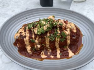 Wet Burrito  at Gracias Madre - WeHo in West Hollywood