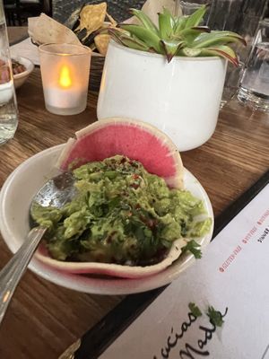 Guac & chips  at Gracias Madre - WeHo in West Hollywood