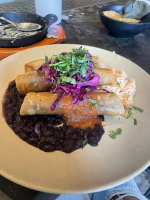 Potato flautas  at Gracias Madre - WeHo in West Hollywood
