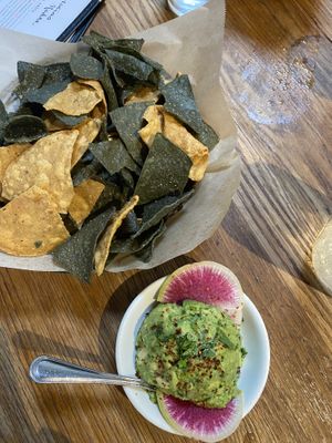 guac and chips  at Gracias Madre - WeHo in West Hollywood