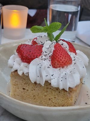 Tres Leches Cake #Veganuary at Gracias Madre - WeHo in West Hollywood