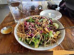 Don’t remember what this was but I remember that it was delicious    at Gracias Madre - WeHo in West Hollywood