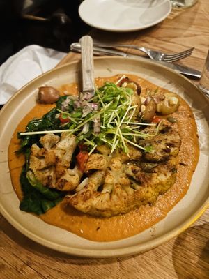 Roasted Cauliflower Mole   at Gracias Madre - WeHo in West Hollywood