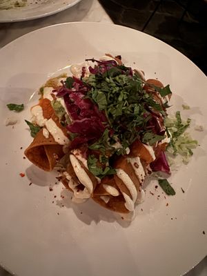 Flautas  at Gracias Madre - WeHo in West Hollywood
