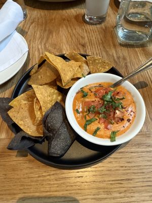Queso fundido  at Gracias Madre - WeHo in West Hollywood