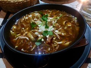 Pozole  at Gracias Madre - WeHo in West Hollywood