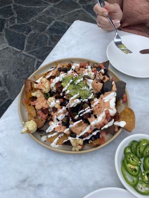 Nachos!!  at Gracias Madre - WeHo in West Hollywood