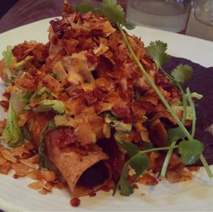 Flautas at Gracias Madre - WeHo in West Hollywood