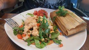 something at Gracias Madre - WeHo in West Hollywood