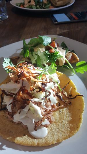 something at Gracias Madre - WeHo in West Hollywood