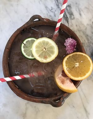 Tequila for two at Gracias Madre - WeHo in West Hollywood