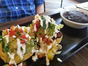 sopes con pina at Gracias Madre - WeHo in West Hollywood