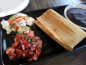 tamal at Gracias Madre - WeHo in West Hollywood
