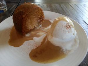 pumpkin cake at Gracias Madre - WeHo in West Hollywood