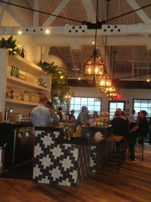 bar at Gracias Madre - WeHo in West Hollywood