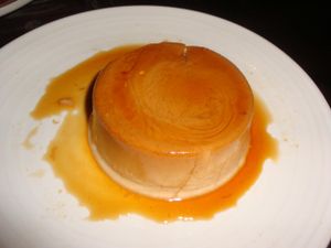 FLAN
Homemade flan with burnt sugar caramel at Gracias Madre - WeHo in West Hollywood