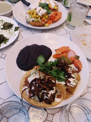 jackfruit tacos  at Gracias Madre - WeHo in West Hollywood