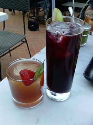 La Belleza and Sangria
 at Gracias Madre - WeHo in West Hollywood