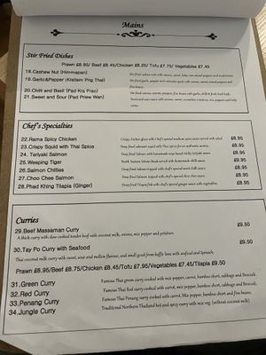   at Rama Thai in East London