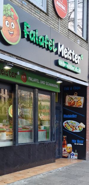  at Falafel Meister in Hamburg