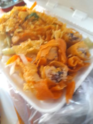 My take away Bun mi xao chay at Bun Mi Xao Chay in Ho Chi Minh City