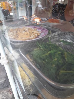 Ingredients at Bun Mi Xao Chay in Ho Chi Minh City