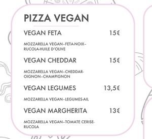 Capture d’écran depuis leur site internet.  at 3 Pizza  in Brussels