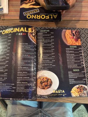 Menu  at Alforno Madeira in Machico