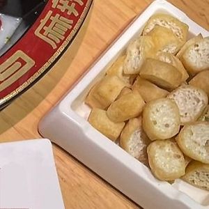 Tofu frito at Spicy Soul Hot Pot  in Barcelona