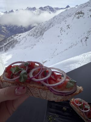 Bruschetta   at Adler Lounge in Kals Am Grossglockner