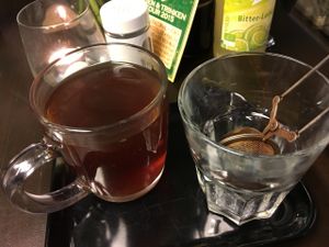 tea time ;)  at Vegangster in Rostock