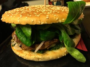 burger # 1 at Vegangster in Rostock