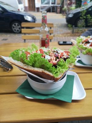 Lecker Vöner at Vegangster in Rostock