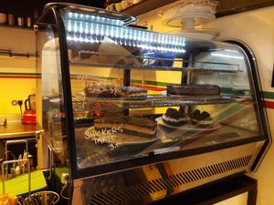 Dessertcakes at Vegangster in Rostock