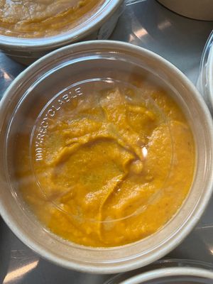 Crema di carote e patate arrostite at Mamma Michela  in Desenzano Del Garda