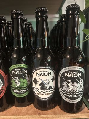 Alcune delle loro birre  at Naon  in Porcia