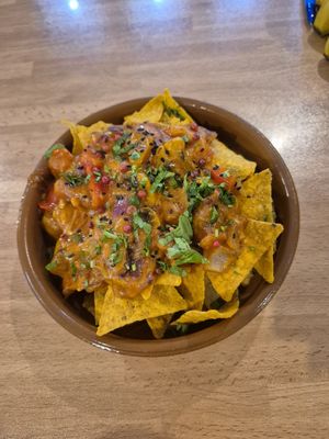 Nachos chilli veggie at El Espejo in La Palma