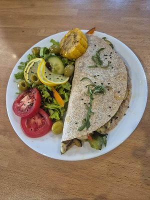 Quesadilla El Espejo. at El Espejo in La Palma