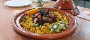 Veggie Tajine. at El Espejo in La Palma
