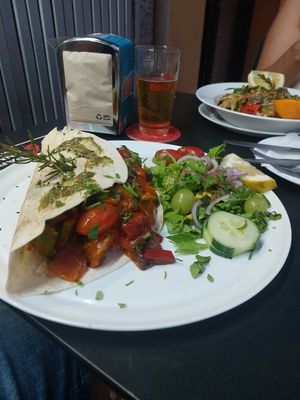 Burrito at El Espejo in La Palma