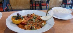 Thai curry 🍛 at El Espejo in La Palma