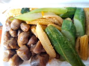 My take away com chay 25.000 Dong at Sen Vàng in Ho Chi Minh City