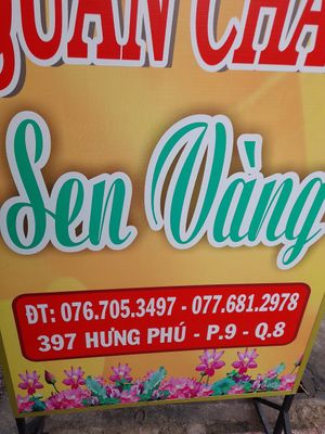Name at Sen Vàng in Ho Chi Minh City