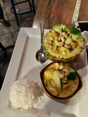 Pineapple curry something   at ALISA in Lihue