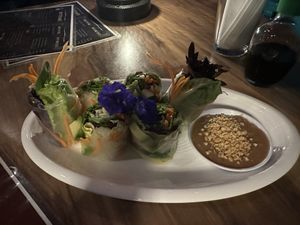 Fresh rolls  at ALISA in Lihue