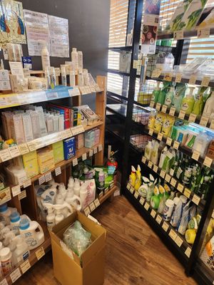 Cleaning products and cosmetics at Organic Plaza - Aeon Mall Kitaoji Store in Kyoto