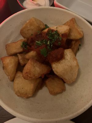 Patatas bravas  at Iberico World Tapas  in Nottingham