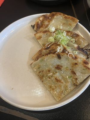 Spring onion pancake   at Uncle Wang Chinese  in Hamilton